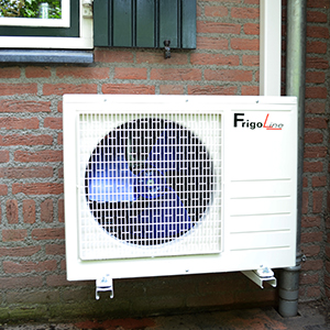 Particulier, Woonhuis, Nuenen, Airconditioning, Airco, Klimaat, Klimaattechniek, Koelen, Verwarmen, Inverter, Binnenunit, Buitenunit