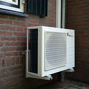 Particulier, Woonhuis, Nuenen, Airconditioning, Airco, Klimaat, Klimaattechniek, Koelen, Verwarmen, Inverter, Binnenunit, Buitenunit